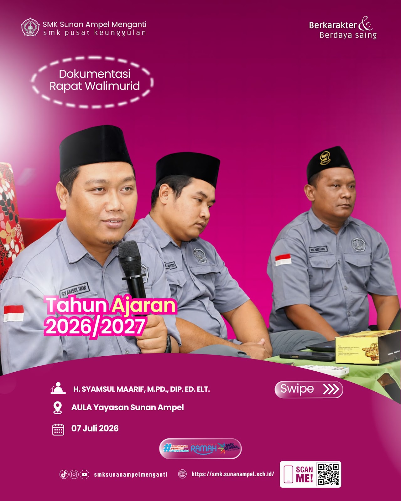 Peringatan Hari Besar & Upacara Siswa Sunan Ampel